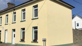 How to remove rust stains from painted render