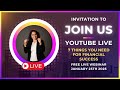 Invitation to Join for Youtube Live  - Saturday 25 2025