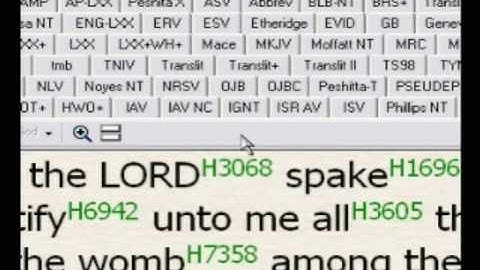 E-Sword: Searching Topical Files In Bible Format For Stats