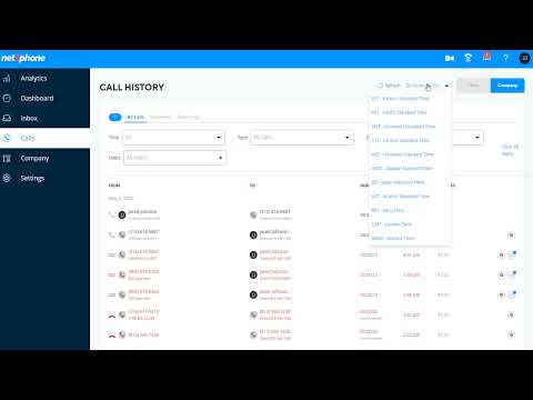 Net2Phone Admin Portal: Call History, Voicemails, & Recordings
