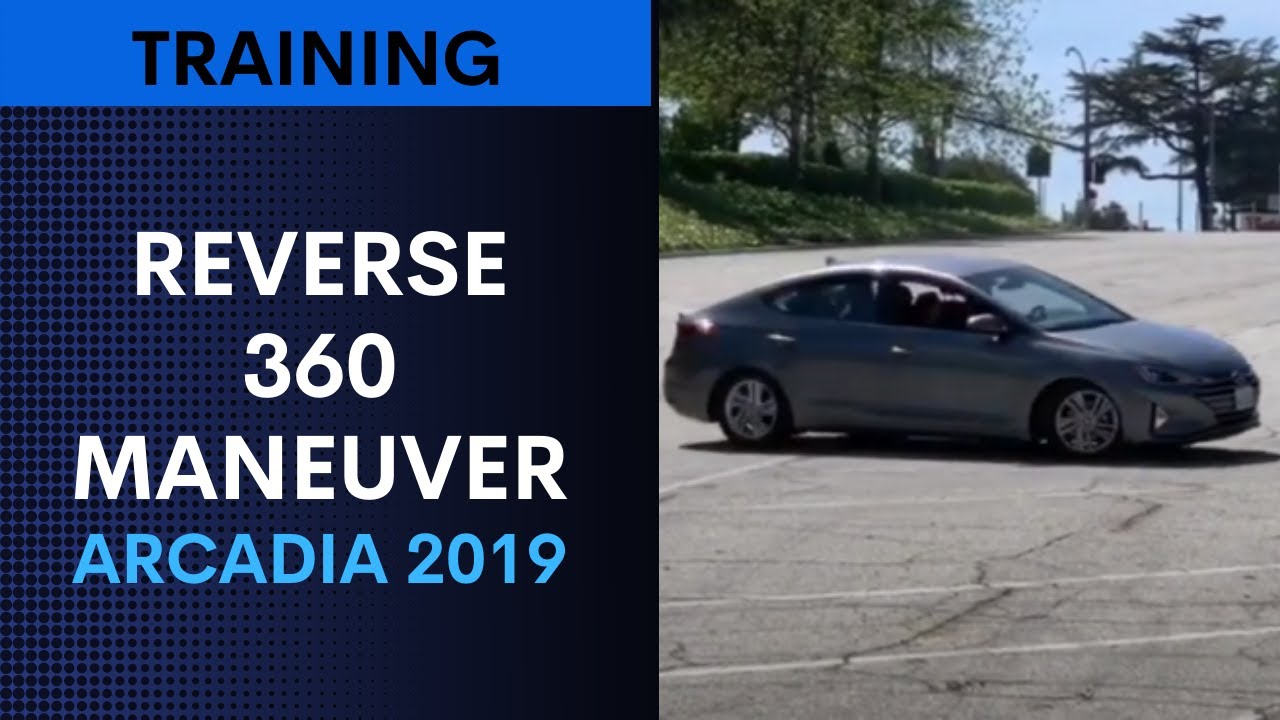 Security Driver Training: Reverse 360 Maneuver | AS3 Driving - YouTube