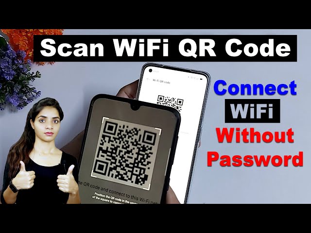 QR Code se WIFI kaise connect kare,QR Code WiFi Password,How to