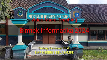 Micro Teaching untuk Tugas Bimtek Informatika 2024 - ( Aplikasi Pengolah Data )
