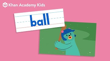 The Word "Ball"  | Sight Words | Learn to Read with Khan Academy Kids