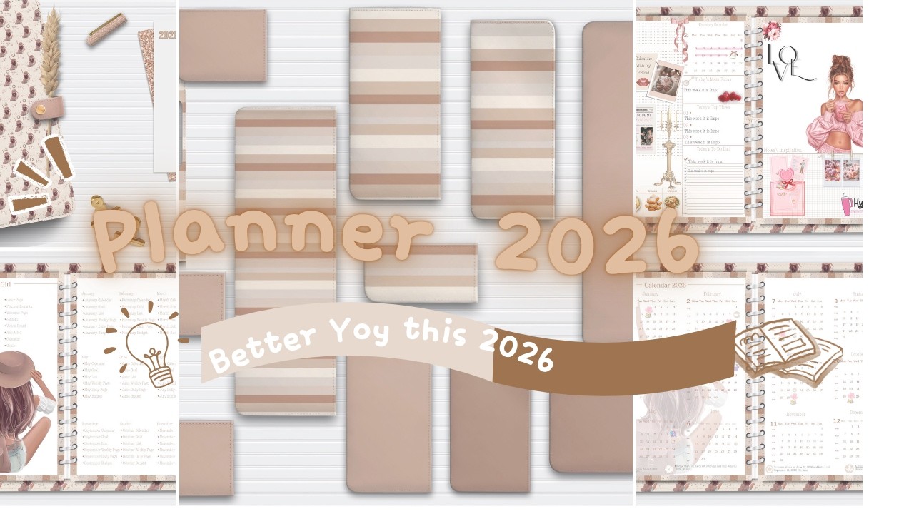 Planner 2026 Better Me