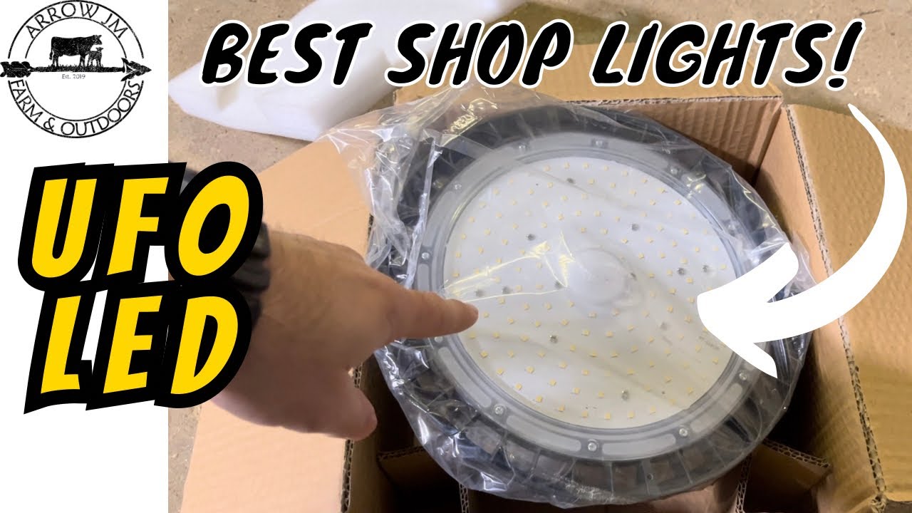 UFO High Bay LED Shop / Barn Lights from Amazon