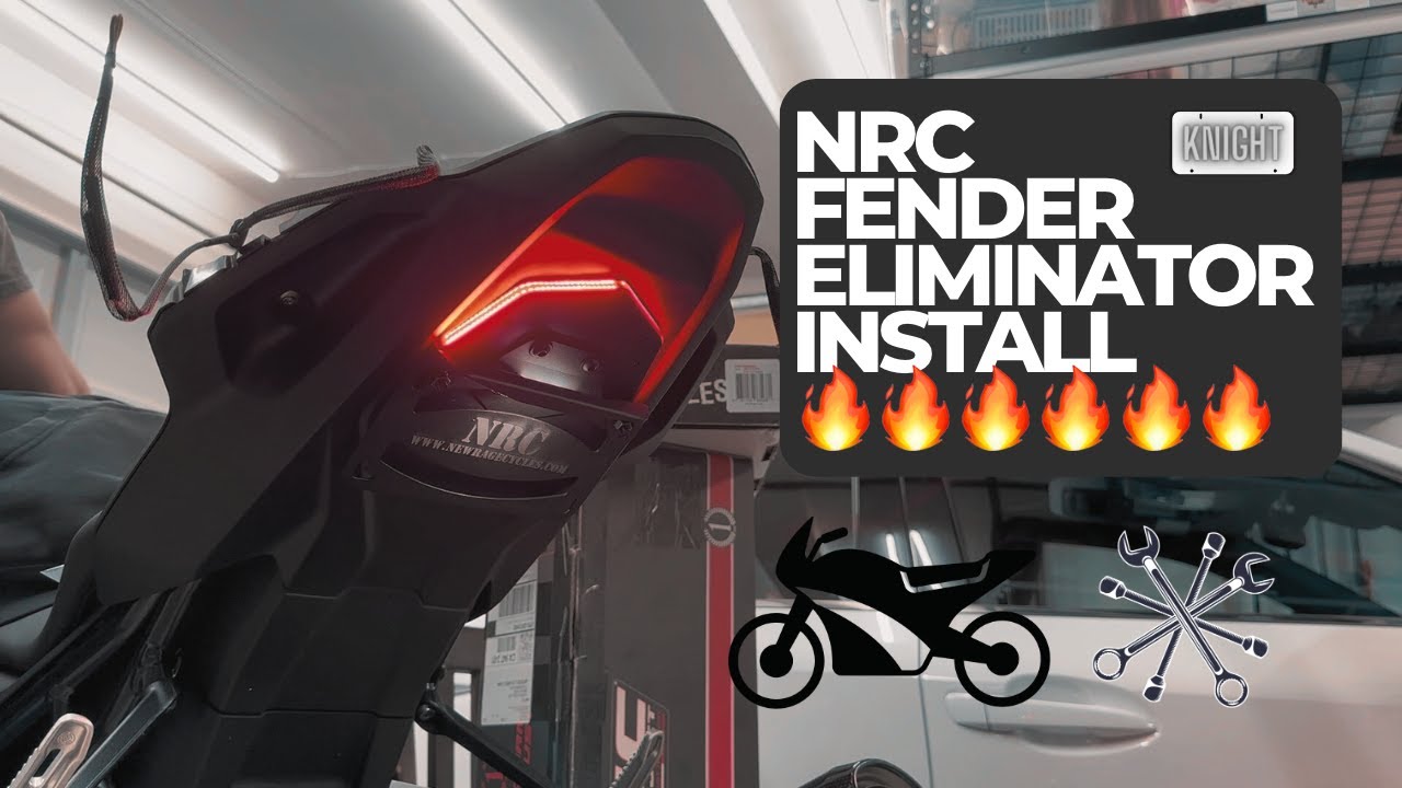 Installing NRC Fender Eliminator Kit On my 2023 BMW S1000RR bmws1000rr