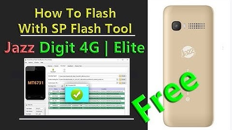 Jazz Digit 4G Elite Hang On Logo Fix With SP Flash Tool | Dead Boot Repair | Stock Firmware Flashing