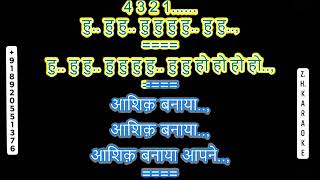 Aashiq Banaya Aapne Karaoke Aashiq Banaya Aapne Himesh Reshammiya & Shreya Ghoshal