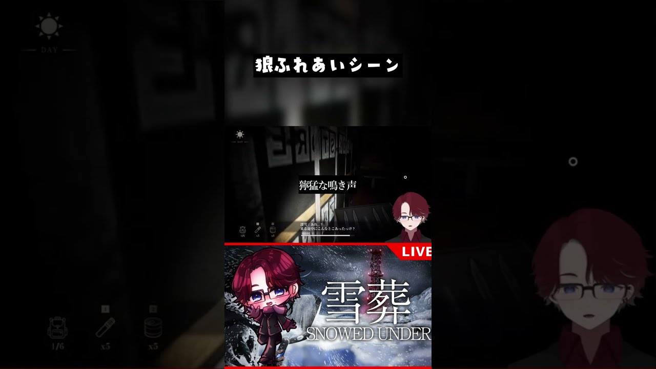 【雪葬】オオカミさんとのほのぼのふれあいシーン