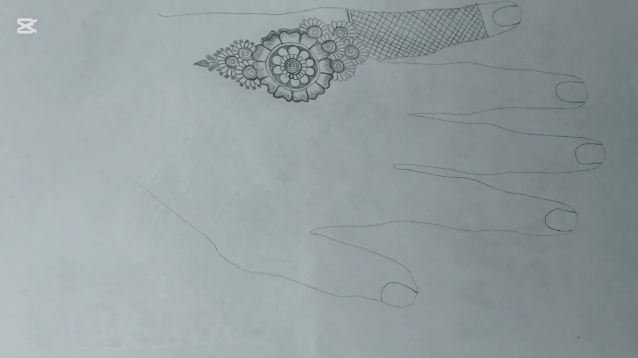 Simple & Stylish Mehndi Design