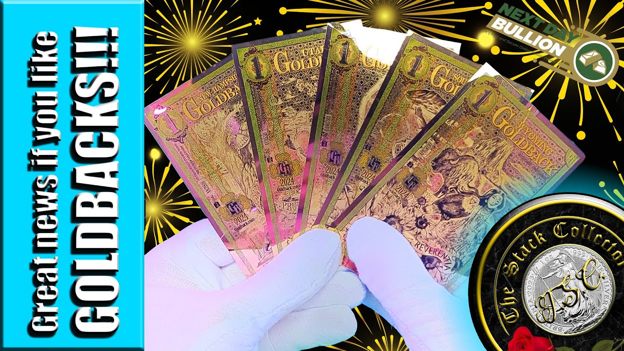 It just became a lot EASIER to buy GOLDBACKS if you're in the UK! YouTube