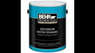 Behr Exterior Paint Home Depot