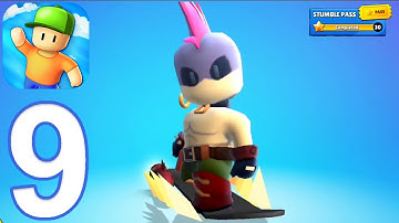 Stumble Guys - Gameplay Walkthrough Part 9 - APOCALYPSE (iOS, Android)