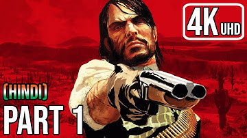 RED DEAD REDEMPTION -Hindi- PS5 4K Walkthrough Gameplay Part 1 - INTRO