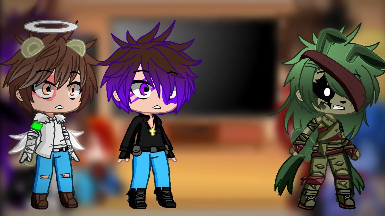 Afton+ Emily+ Fnaf 1 react to William song || my au|| ship|| Fnaf 1|| Afton|| Emily|| partie 1/2