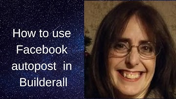 Builderall tutorial - Facebook autopost - Automate your business