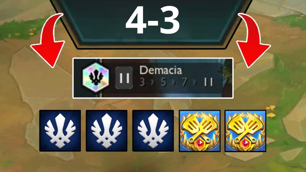 "World Record" I got 11 Demacia at 4-3⭐⭐⭐!? TFT Set 16