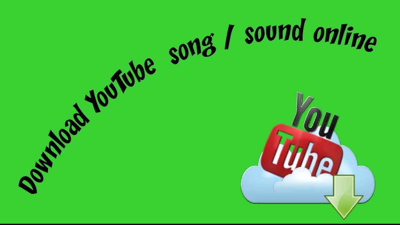 How to convert and download a YouTube song/sound. YouTube