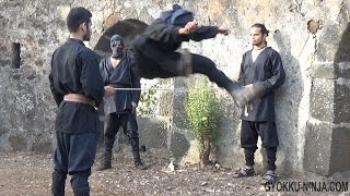 Ninja Obstacle Leaping. FREE ONLINE NINJA TRAINING Level 2, Session 17-2, Gyokku Ninjutsu