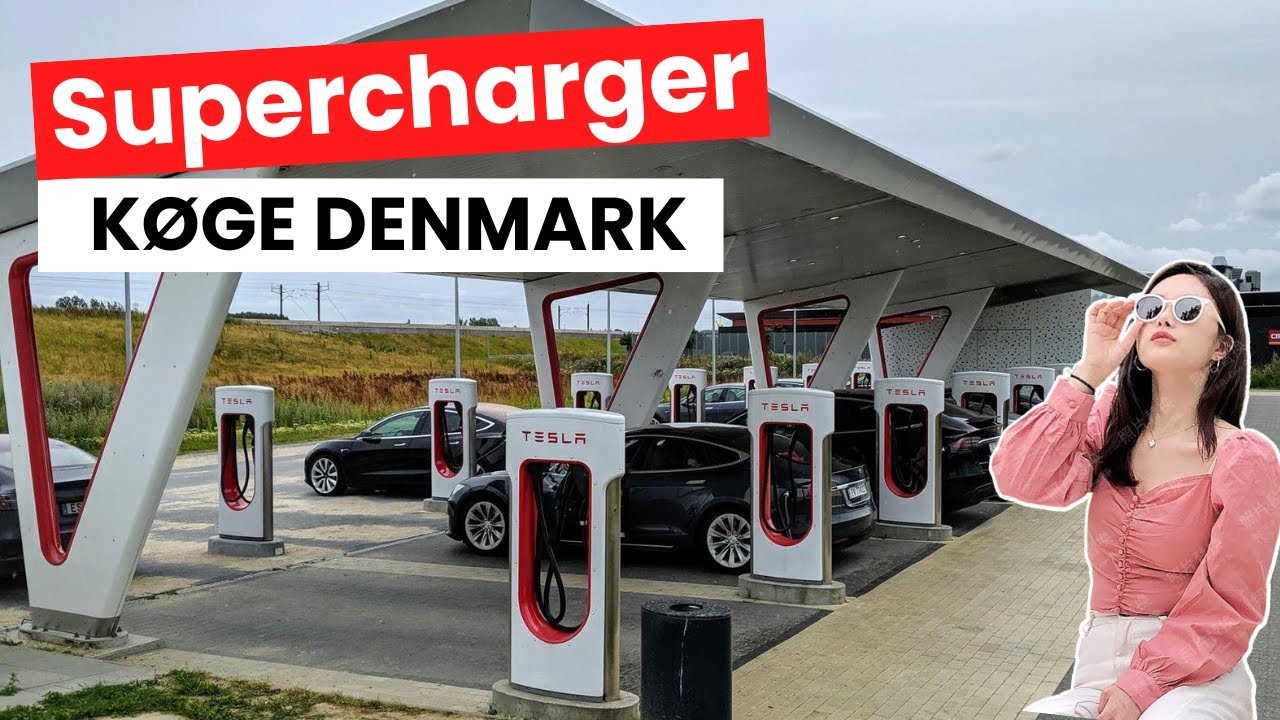 Tesla Supercharger Køge Denmark Koge Tesla Supercharger Denmark YouTube