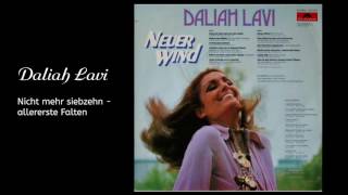 Daliah Lavi: Nicht mehr siebzehn - allererste Falten chords