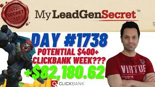 POTENTIAL 400 Clickbank Week My Lead Gen Secret Case Study Results 2026 Day