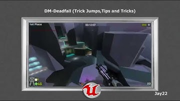 UT4: DM-Deadfall (Trick Jumps,Tips and Tricks) [Tutorial] (HD)