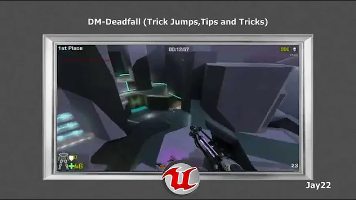 UT4: DM-Deadfall (Trick Jumps,Tips and Tricks) [Tutorial] (HD)