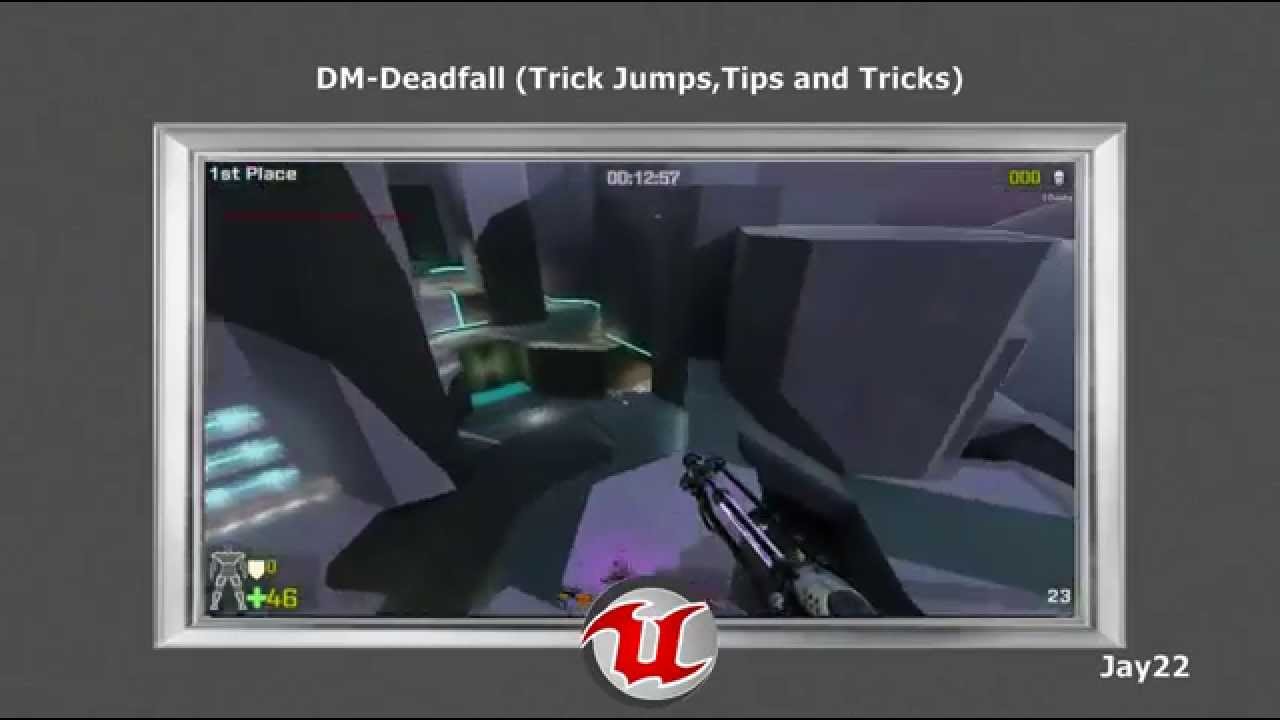 UT4: DM-Deadfall (Trick Jumps,Tips and Tricks) [Tutorial] (HD)