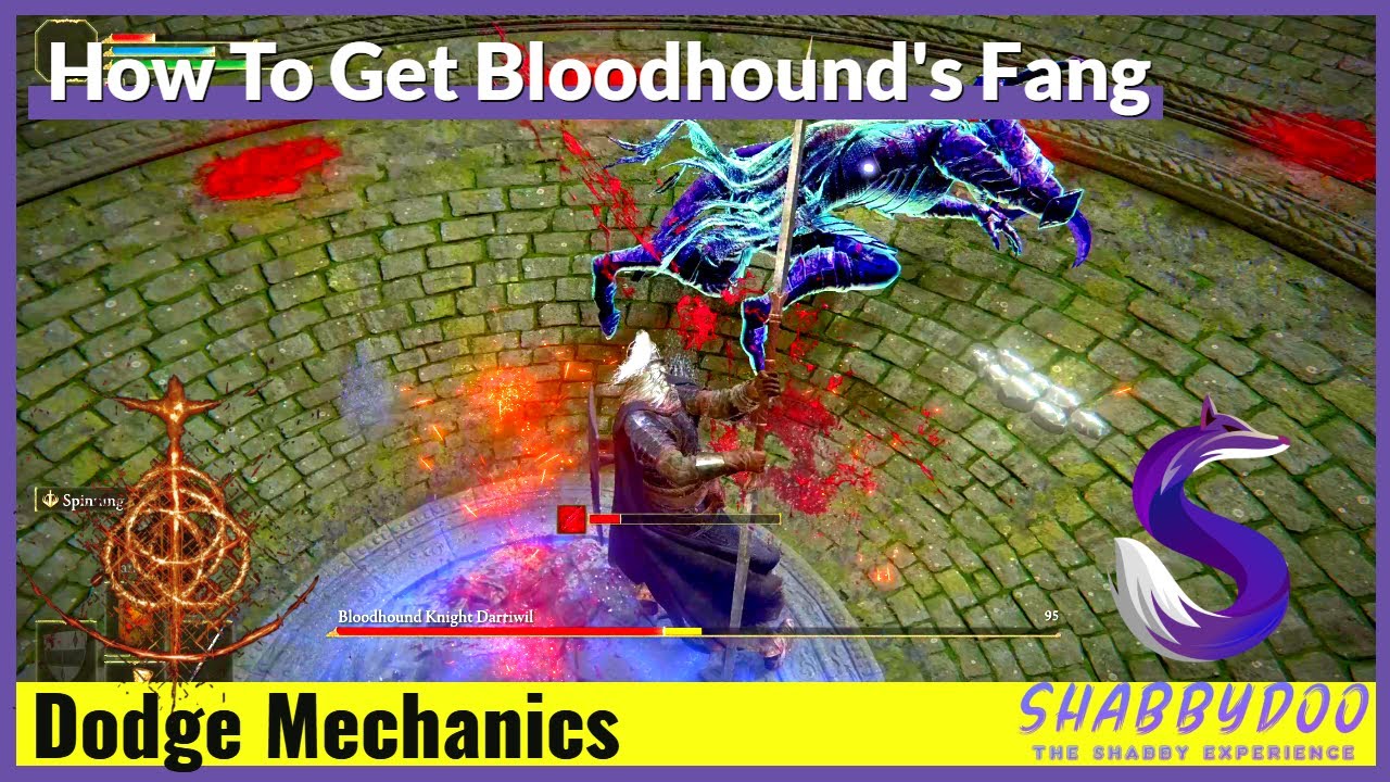 How To Kill Bloodhound Knight Darriwil Melee | Bloodhounds Fang | Elden