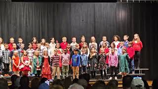 Aiden 3rd grade christmas concert