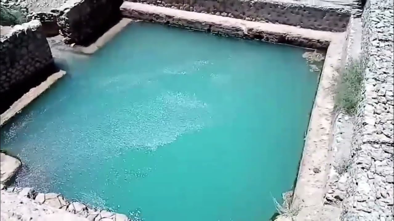 بعد سنوات من  الجفاف عودة المياه الى عين  أمسد  نواحي تاديغوست كلميمة