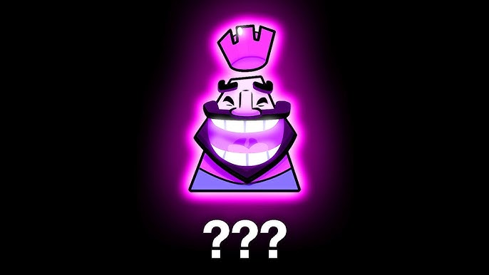 Clash Royale King Laughing Emote, But It's Saturated And B 2996351324