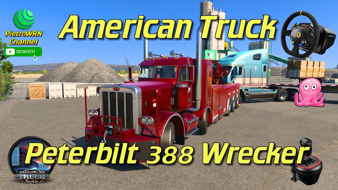 ATS - #62 - Peterbilt 388 Wrecker - Lakeview-Redding