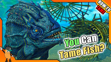 HOW TO TAME FISH IN ARK | PIRANHA, SALMON, LEECH & MORE | ARK How To Tame Series