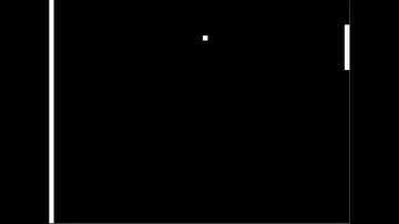 AI plays Pong