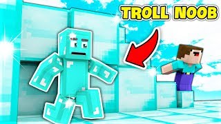 Troll Noob Bằng Kim Cương Minecraft Trốn Tìm