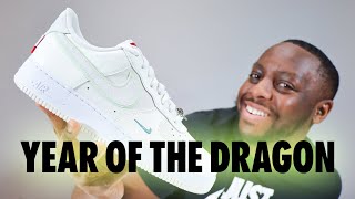 Nike Air Force 1 Year Of The Dragon Mens On Foot Sneaker Review QuickSchopes 647 Schopes FZ5052 131