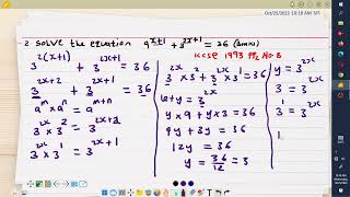 MATH: FORM 2: INDICES : LESSON 1