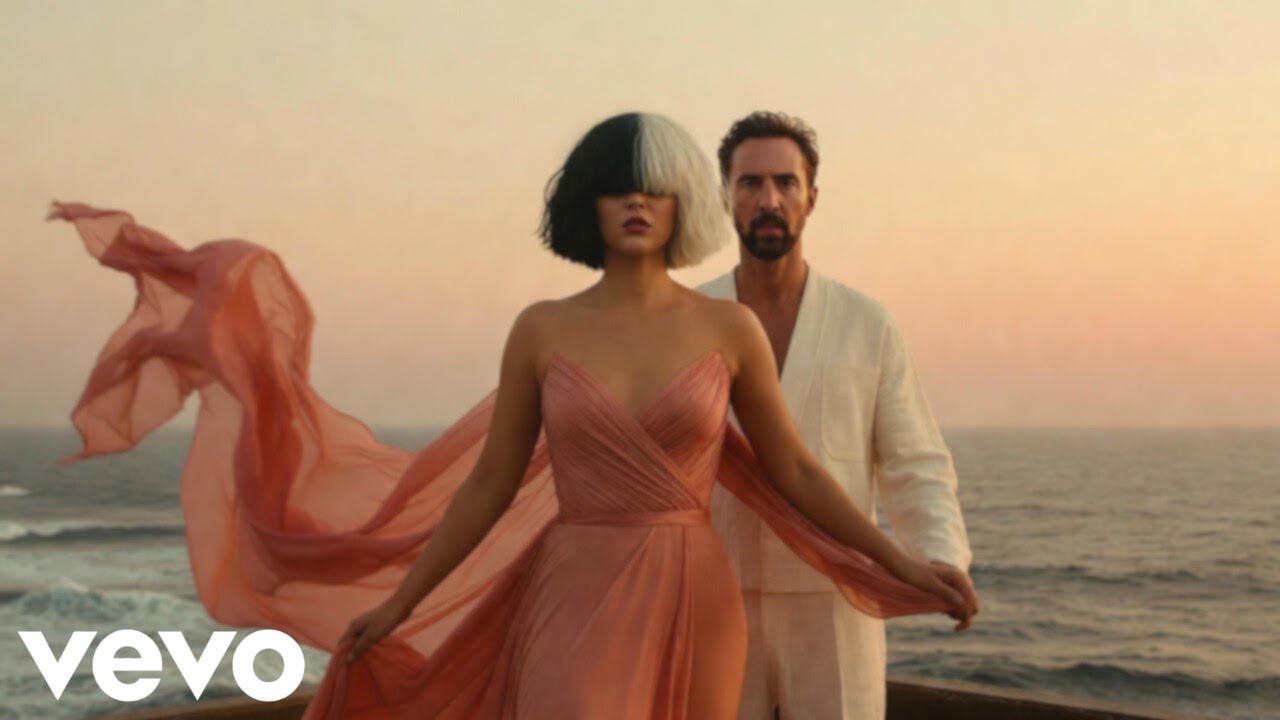 Sia ft. David Guetta - Echoes Of Fire (Lyrical Music Video)