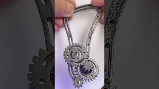 金属3Dプリントで歯車のカラビナ2段ギア型を再挑戦した結果