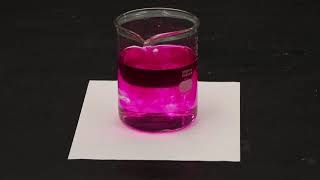 Chemistry Demonstration: Na and Water with Indicator Demonstration