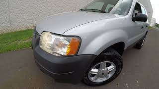 4K Review 2004 Ford Escape Silver Virtual Test-Drive & Walk-around