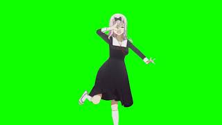 Fujiwara Chika Dance Green Screen (Kaguya-sama - Love is War)