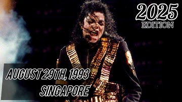 Michael Jackson - Dangerous Tour Live in Singapore (August 29, 1993)