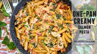 One-Pan Creamy Salmon Pasta | Easy, Healthy & Done in 30 Minutes