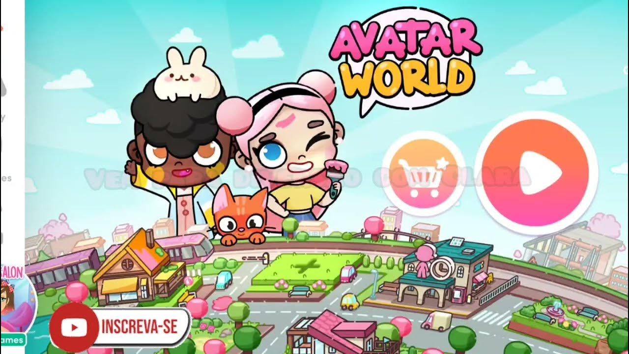 Como jogar o avatar world jogo gratis mais interativo que o toca boca