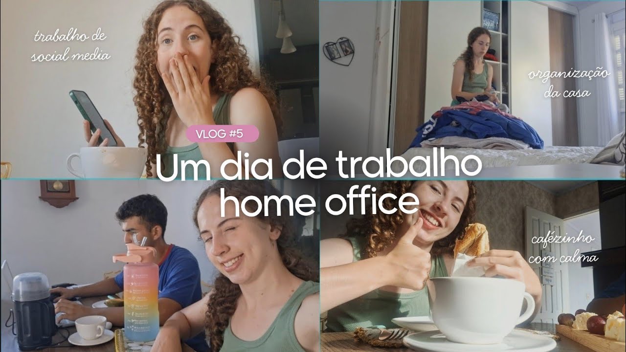 Vlog | um dia de trabalho home office + rotina de dona de casa