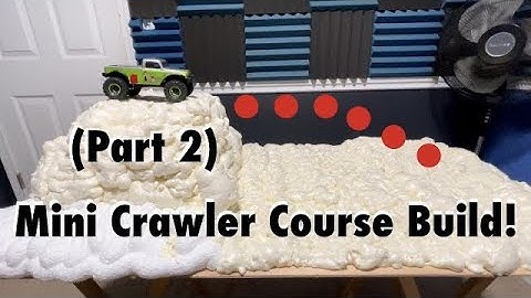 Indoor Mini Crawler Course Build! (Part 2)